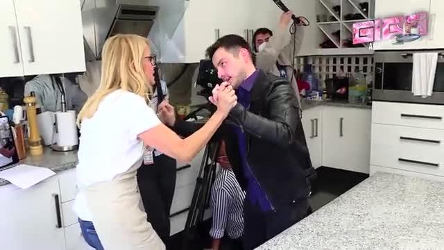 Pollo Castillo y Cecilia Bolocco muestran el detrás de escena