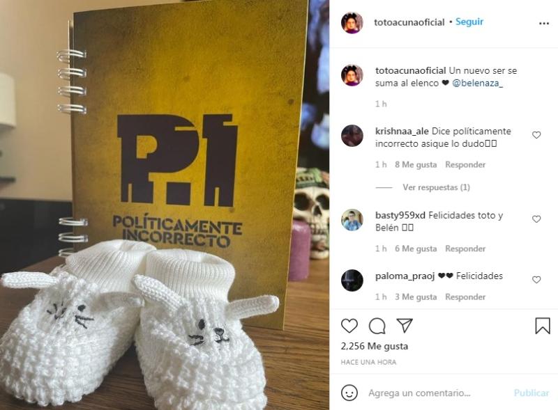 Belén Mora anuncia su embarazo de una especial manera