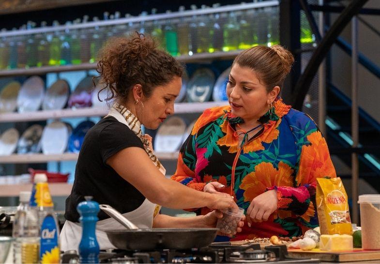 Chef Fernanda regaña a Cristina Tocco por ir atrasada en la cocina