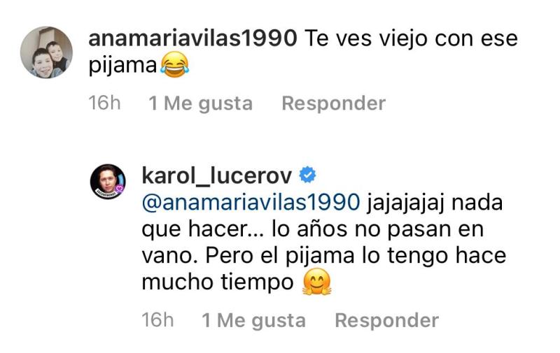 Karol Lucero divide a seguidores con fotos en pijama de lujo