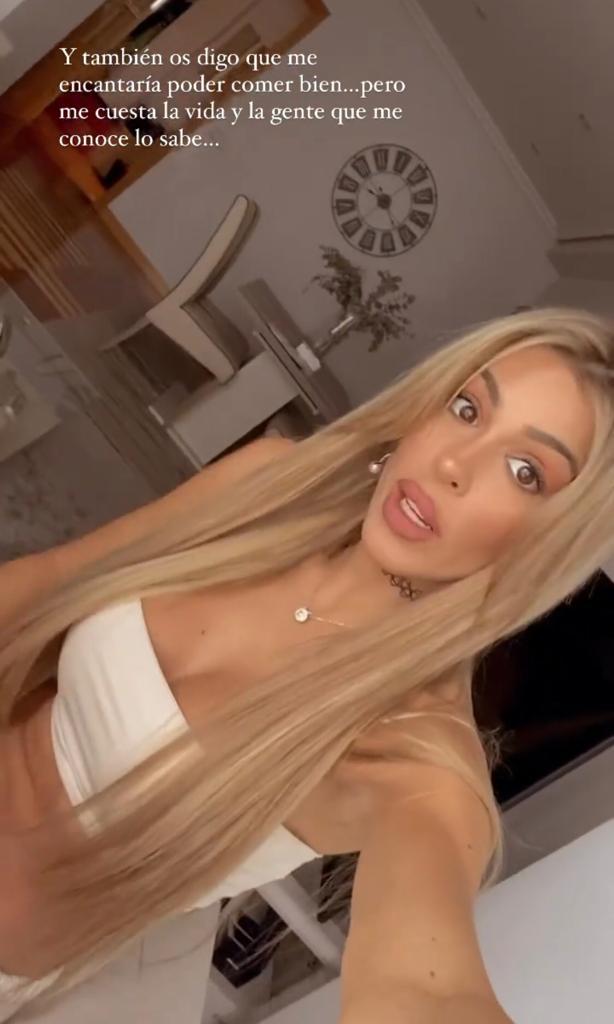 Oriana Marzoli enseña lo que come ante críticas por su delgadez