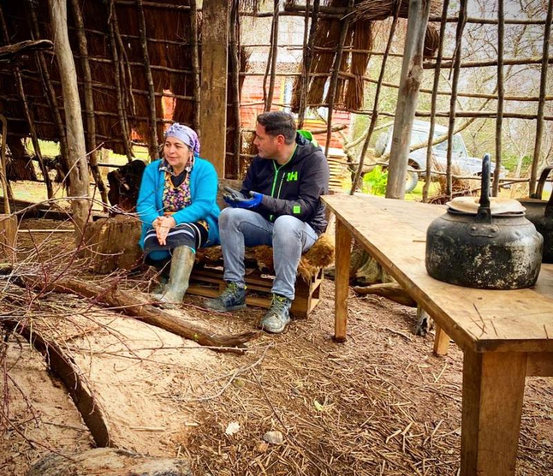 Pancho Saavedra cuenta cómo se graba “Lugares que hablan”