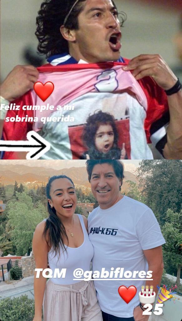 Iván Zamorano presenta a su guapa sobrina influencer