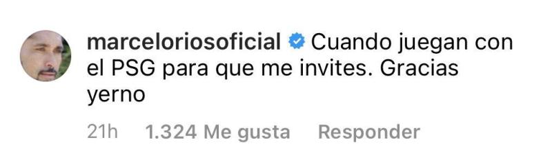 Marcelo Ríos apoya públicamente el pololeo de su hija mayor