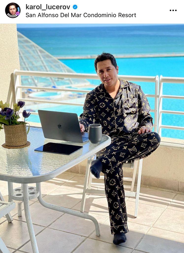 Karol Lucero divide a seguidores con fotos en pijama de lujo