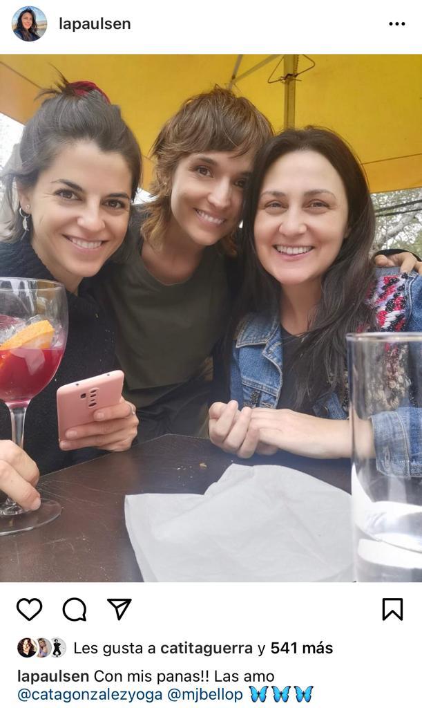 Actrices de Feroz celebran su amistad a 11 años de la teleserie
