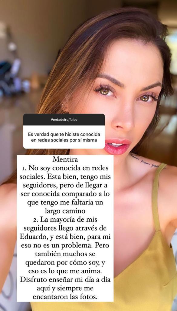 Daniela Colett habla de su relación con Edu Vargas tras rumores