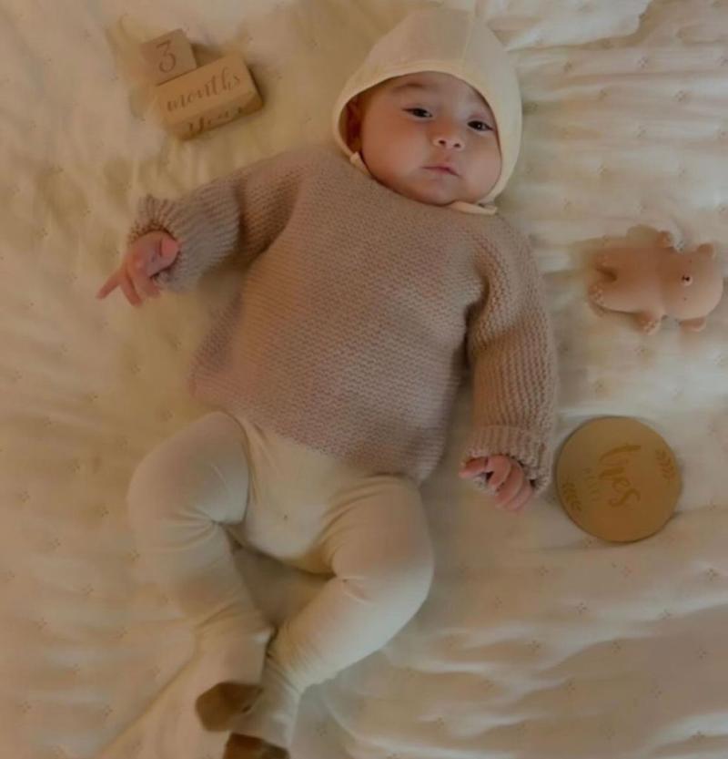 Joyce Castiblanco festeja los 3 meses de su hijo con tiernas fotos