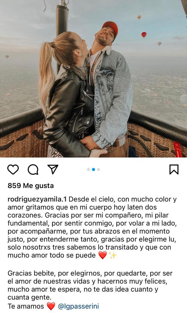 Ex pololo de Lucila Vit anuncia que se convertirá en padre