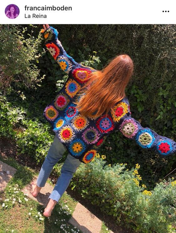 Hija de Francisca Imboden modela especial creación de su madre