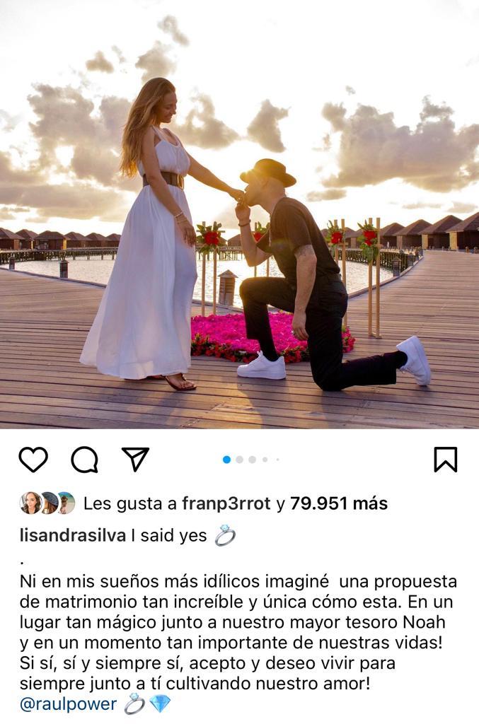 “Dije sí”: Lisandra Silva anuncia su matrimonio