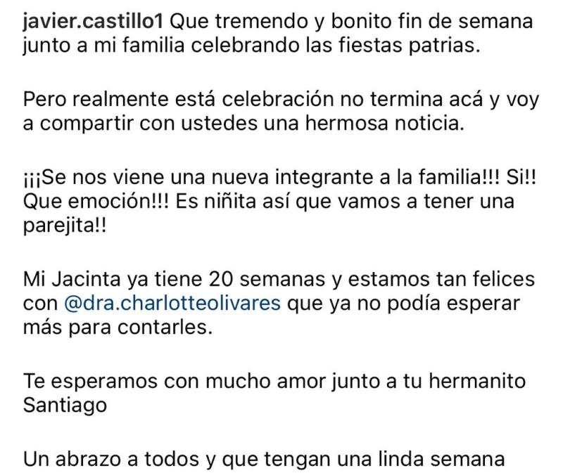 Ex protagonista de BKN sorprende con anuncio familiar