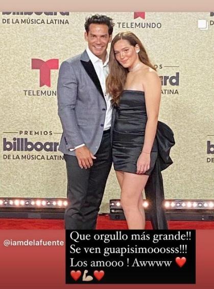 Laura de la Fuente deslumbra en los Billboard Latinos