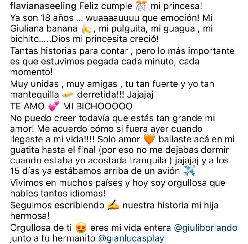 Flaviana Seeling celebra cumpleaños de su hija con doble bikinazo