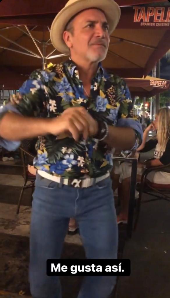 “Más loco que nunca”: Luis Jara disfruta su anonimato en Miami