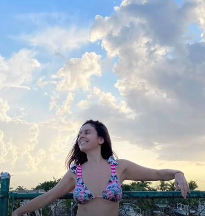 Carolina Varleta se luce en bikini desde Miami