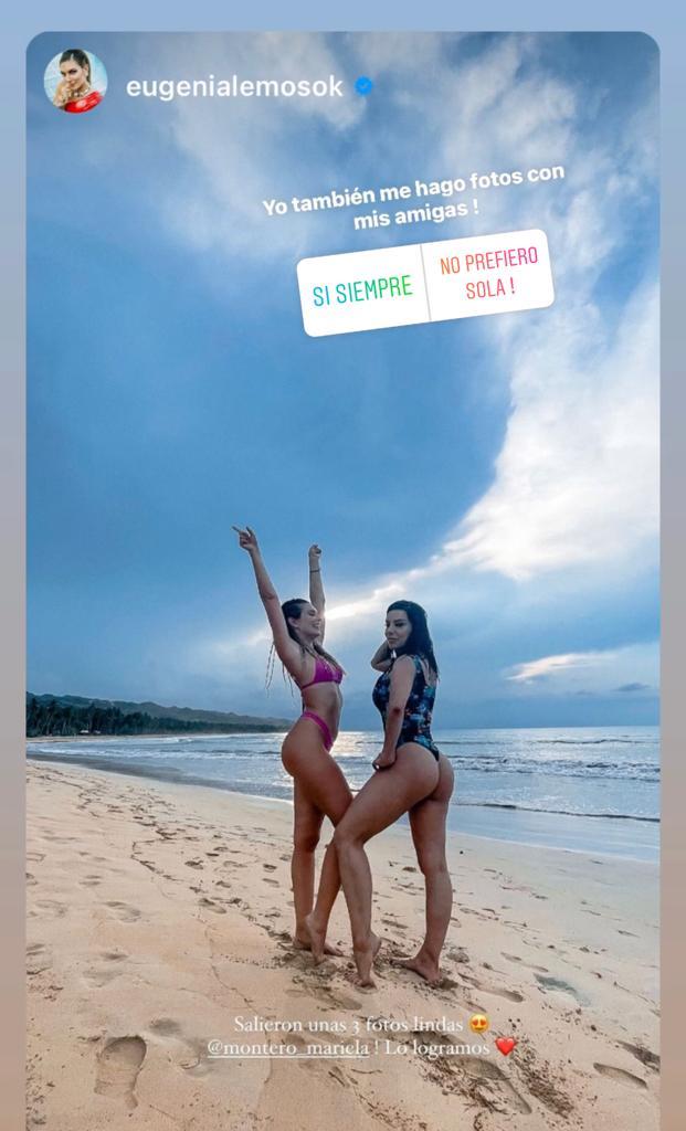 El destape de Eugenia Lemos y Mariela Montero en el Caribe