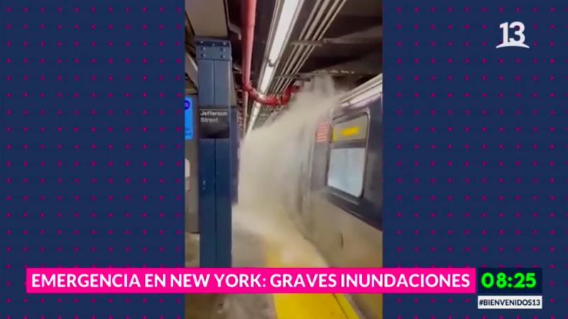 Di Mondo entregó detalles de graves inundaciones en Nueva York