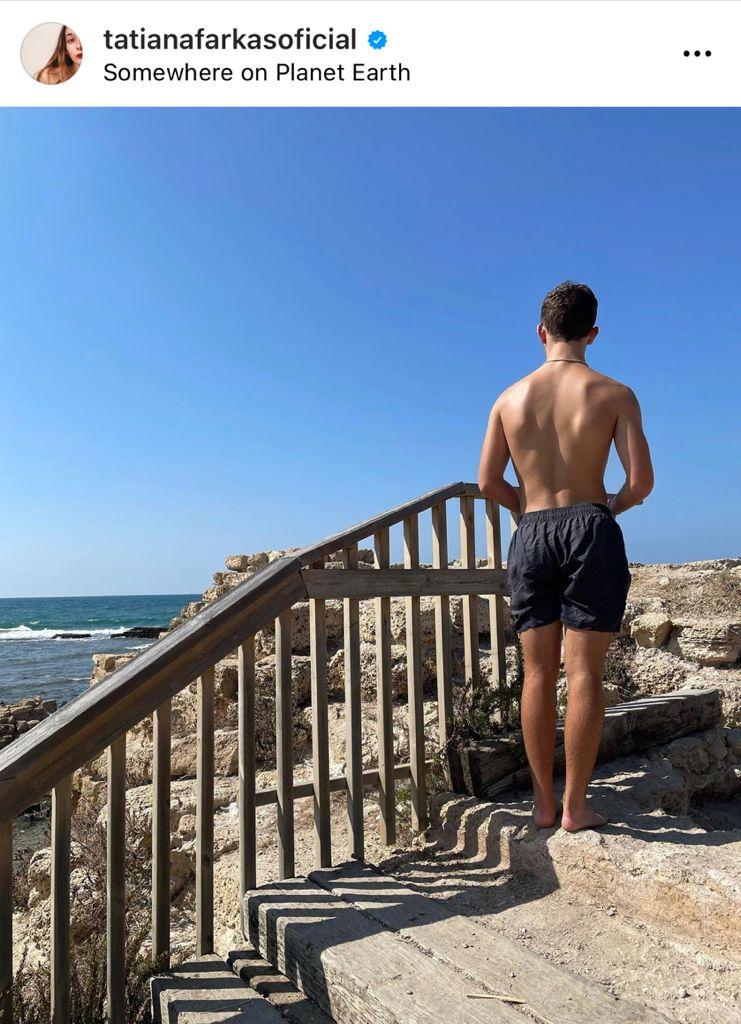 Tati Farkas genera confusión con foto de su hermano