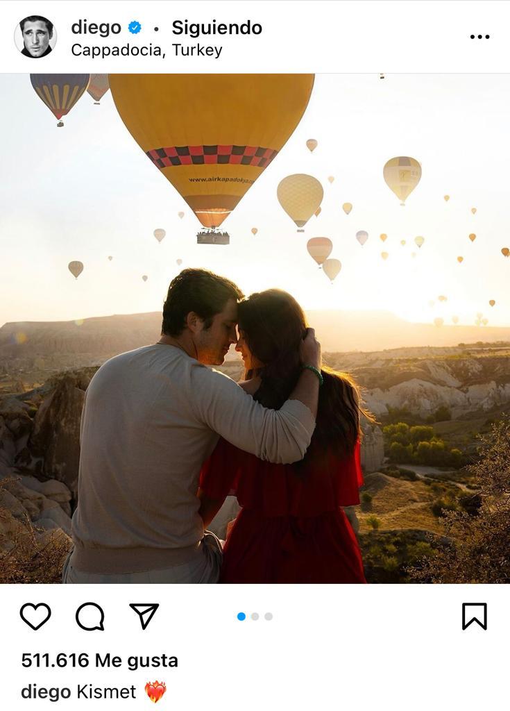 Diego Boneta oficializa su pololeo con colega mexicana