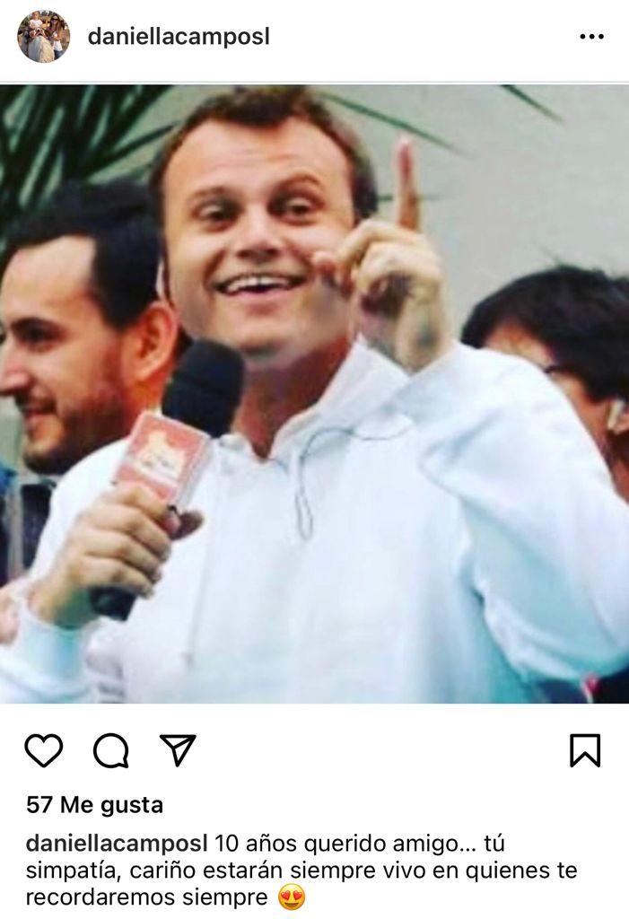 Viuda de Roberto Bruce lo recuerda a 10 años de su muerte