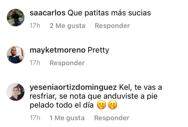 “Lávese las patas”: Kel Calderón sorprende con llamativa foto