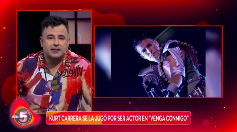 Kurt Carrera recordó su actuación en “Adrenalina”