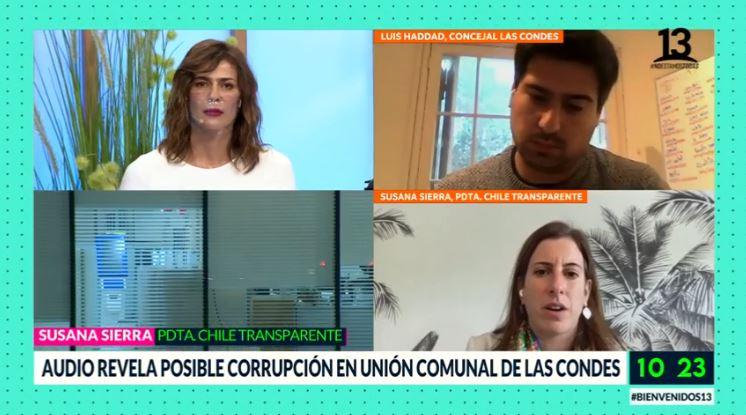 Audio revela posible corrupción en Unión Comunal de Las Condes