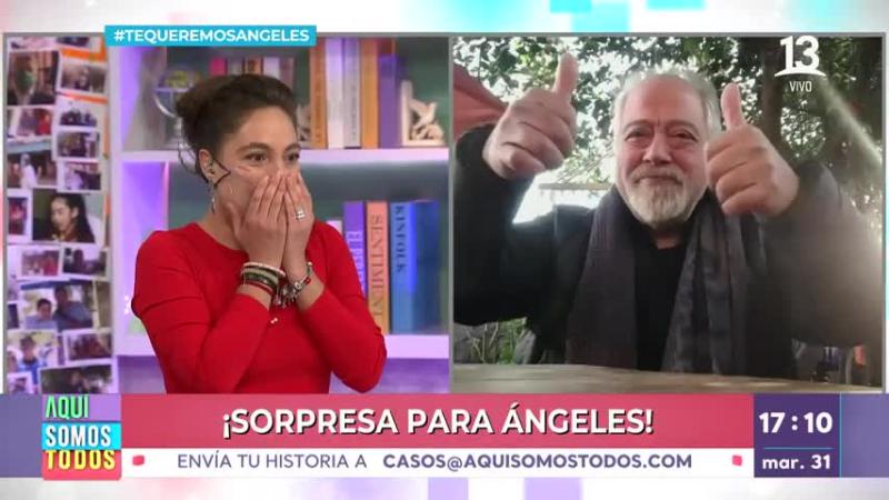 La especial relación de Ángeles Araya con su padre