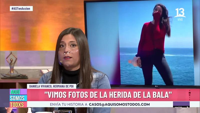 Hermana de subinspectora Vivanco se refirió a investigación