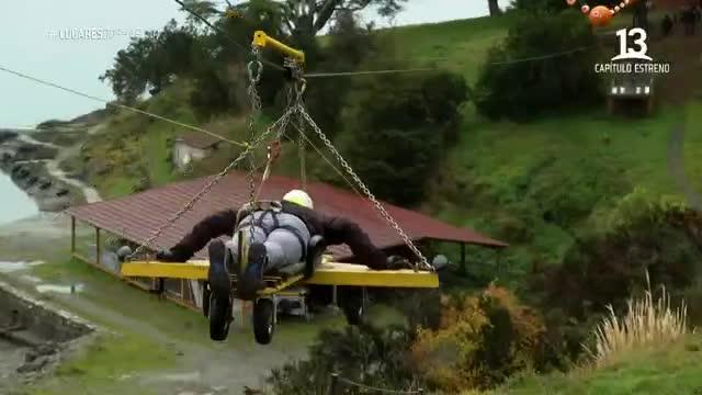 Pancho Saavedra y el equipo volaron sobre los Campos de Hielo Norte