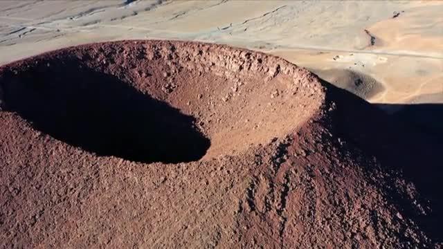 Pancho Saavedra y el equipo del programa subieron el volcán La Poruña