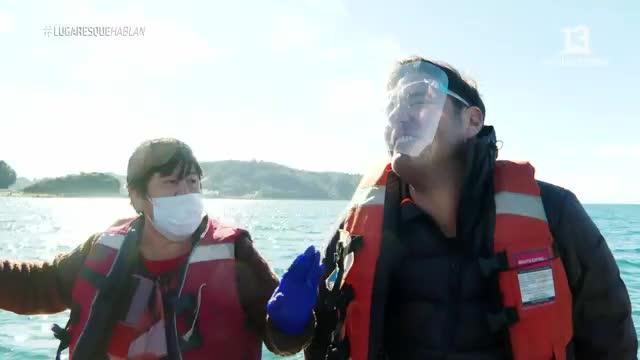 Pancho Saavedra visitó una especie de motel en una isla