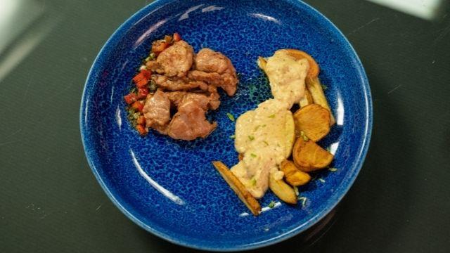 Yamila Reyna se frustró al presentar su plato