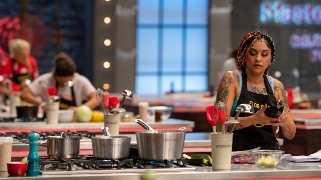 Flor de Rap se puso nerviosa en la cocina de la prueba de eliminación