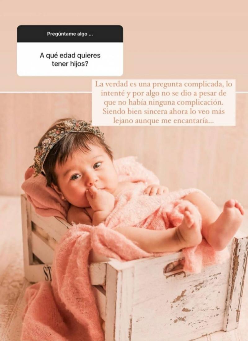 Vanesa Borghi explica por qué aún no tiene hijos