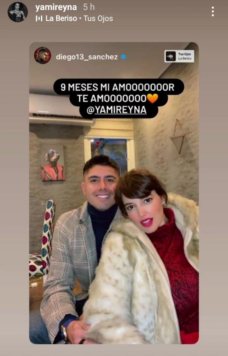 Yamila Reyna y su romántico paseo con Diego Sánchez