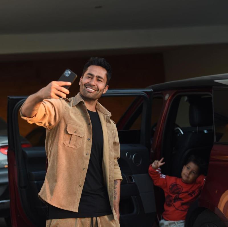 Luis Jiménez encanta al mostrar inmenso parecido con hijo