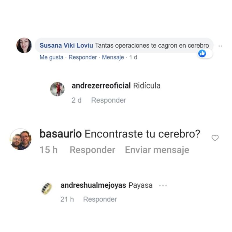 “Payasa”: Savka Pollak revela duros mensajes en su contra