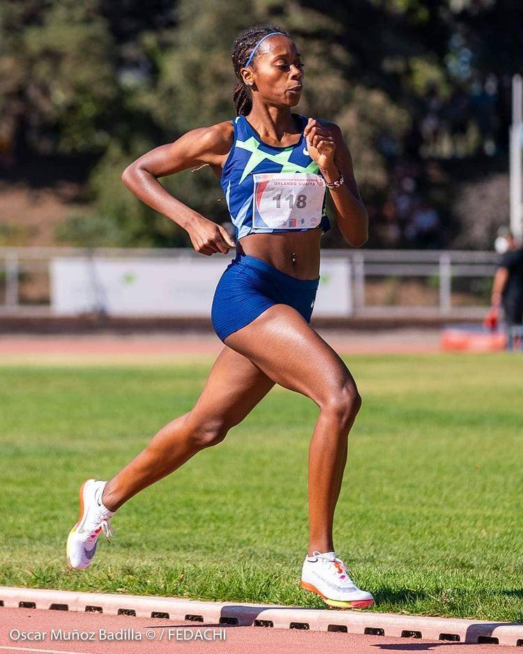 Berdine Castillo es la joven promesa del atletismo chileno