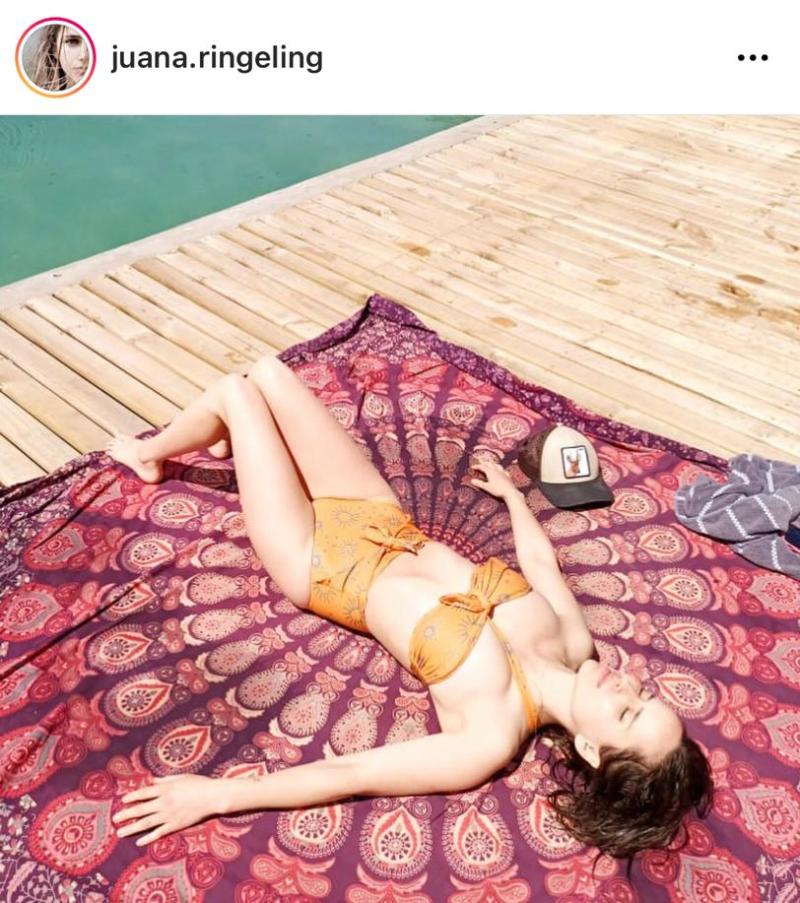 El bikinazo de Juanita Ringeling a 3 meses de dar a luz