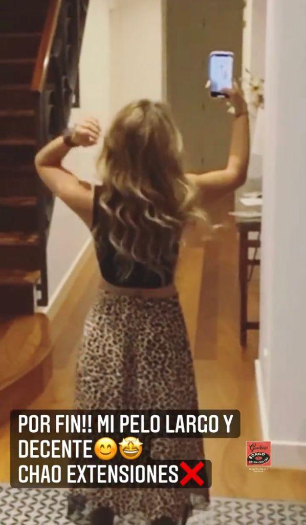 “Chao extensiones”: Carla Pardo exhibe su pelo natural