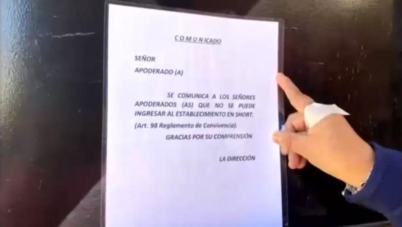 Apoderada sufre trato discriminatorio