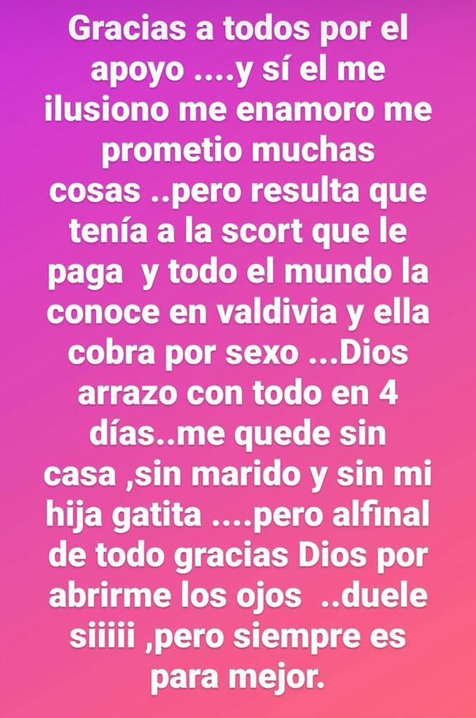 Rosemarie Dietz se muestra en pareja tras escándalo amoroso