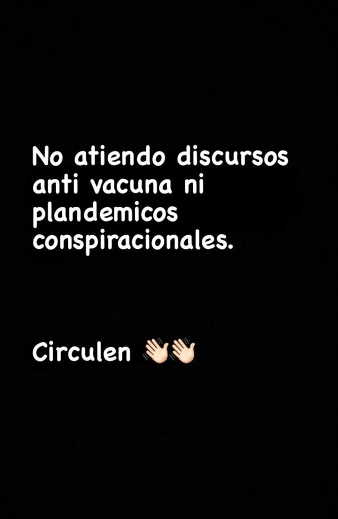 Denisse Malebrán exhibe insólitas críticas de “antivacunas”