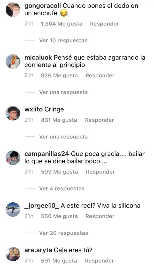 “Que poca gracia”: Destrozan a Oriana Marzoli por baile callejero