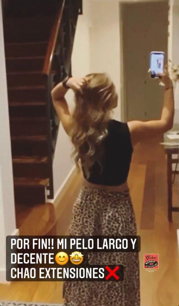 “Chao extensiones”: Carla Pardo exhibe su pelo natural