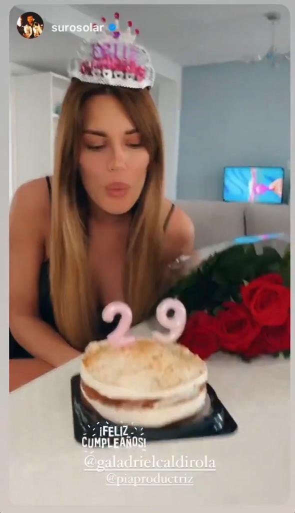 Gala Caldirola muestra misterioso regalo cumpleañero
