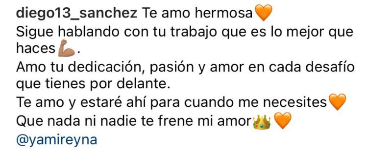 Novio de Yamila Reyna la homenajea con desnudo artístico