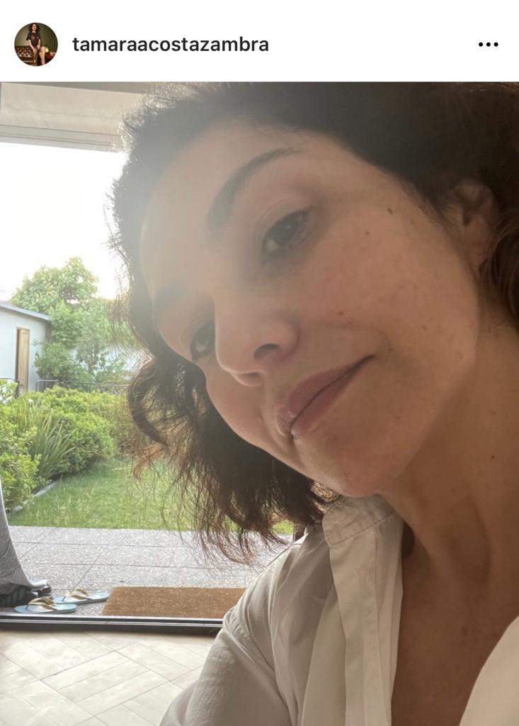 Tamara Acosta celebra el calor con foto desde su casa